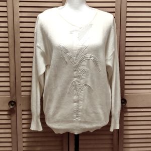 Oleg Cassini Vintage Lamswool Angora Sweater 2